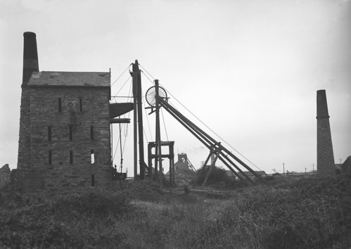 Agar Shaft engine, East Pool Mine, Cornwall