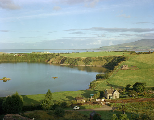 Park Sop, Dalton-in-Furness. Lakes formed in depressions caused by iron ore mine subsidence