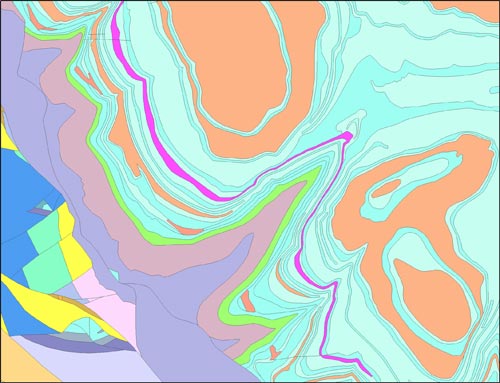 BGS Geology 50K sample