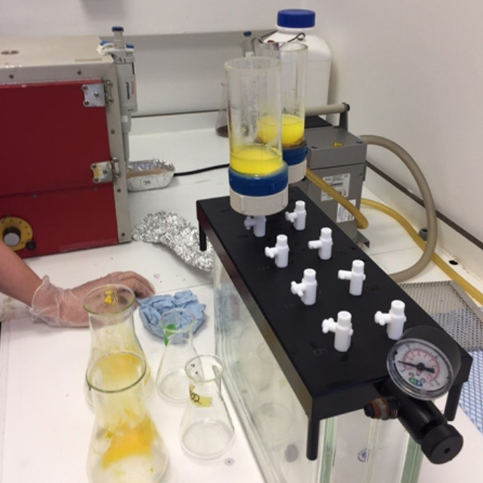 Filtering APM crystals