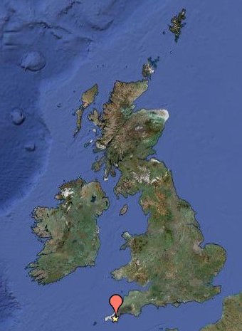 Map of Falmouth Location