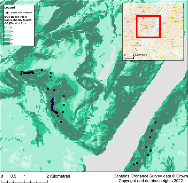 Debris-Flow-Susceptibility-Model_Cental-Scotland