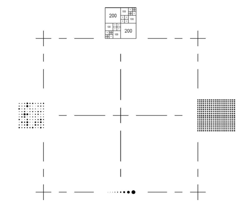 Reference stage graticule