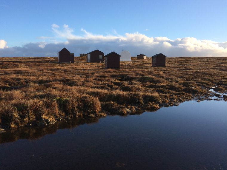 Photo of the grounds of to Lerwick Observatory