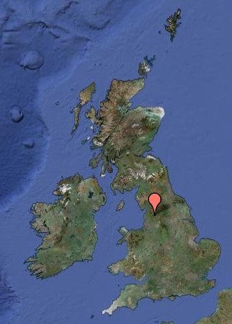 Map of Stonyhurst Location