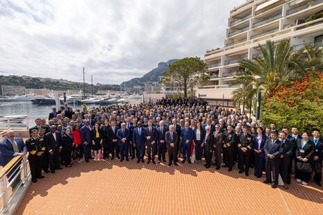 Delegation at the International Hydrographic Organization's (IHO) 4th edition of Assembly