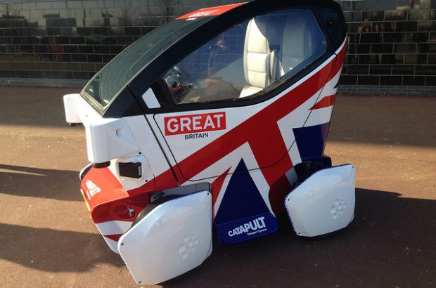 A driverless car
