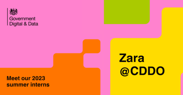 Image shows the Government Digital and Data Service branding