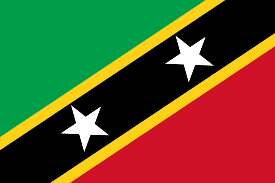 St Kitts and Nevis flag