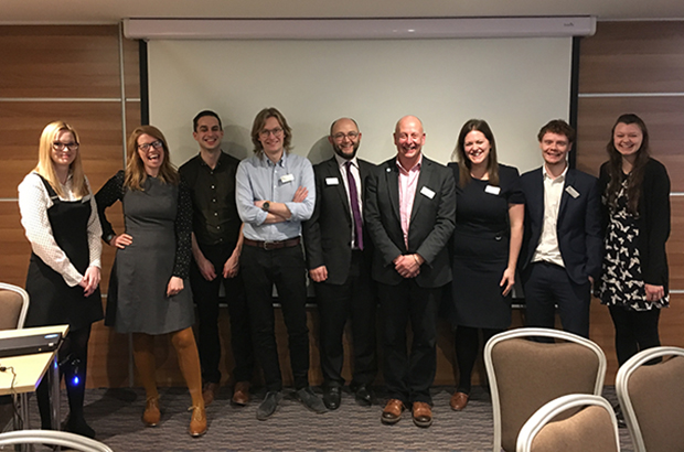 marine planning team at workshop