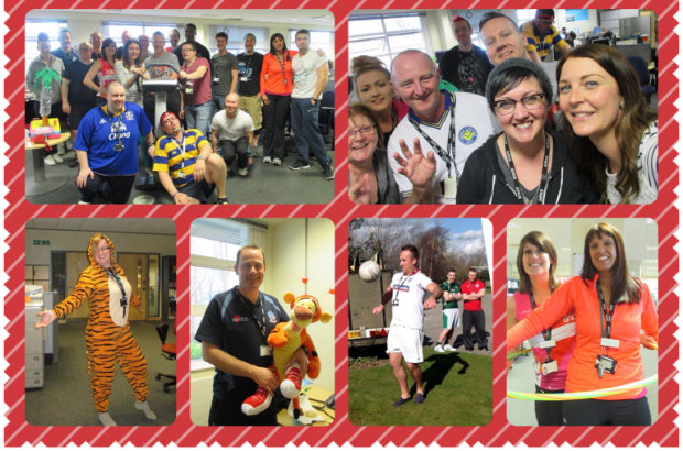National Customer Contact Services get involved in Sport Relief