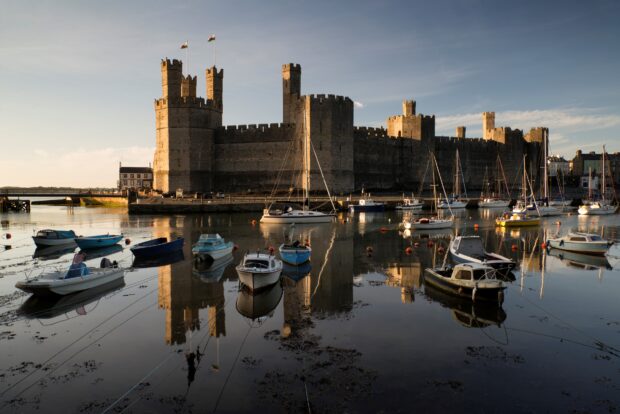 CAERNARVON CASTLE, WALES