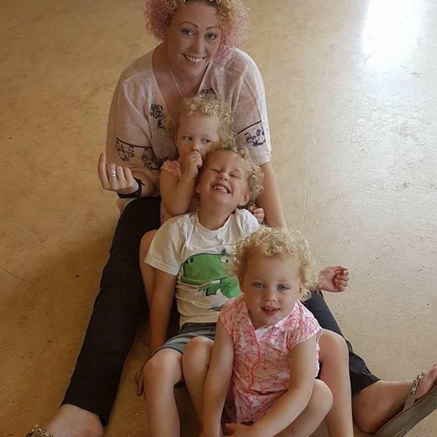 Emma and children.