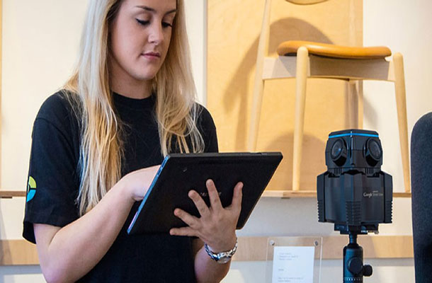 The iris360 can reportedly be operated by anyone, using a smartphone or tablet. Image courtesy of NCTech.