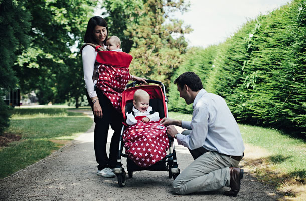 BundleBean GO Red Star buggy and carrier