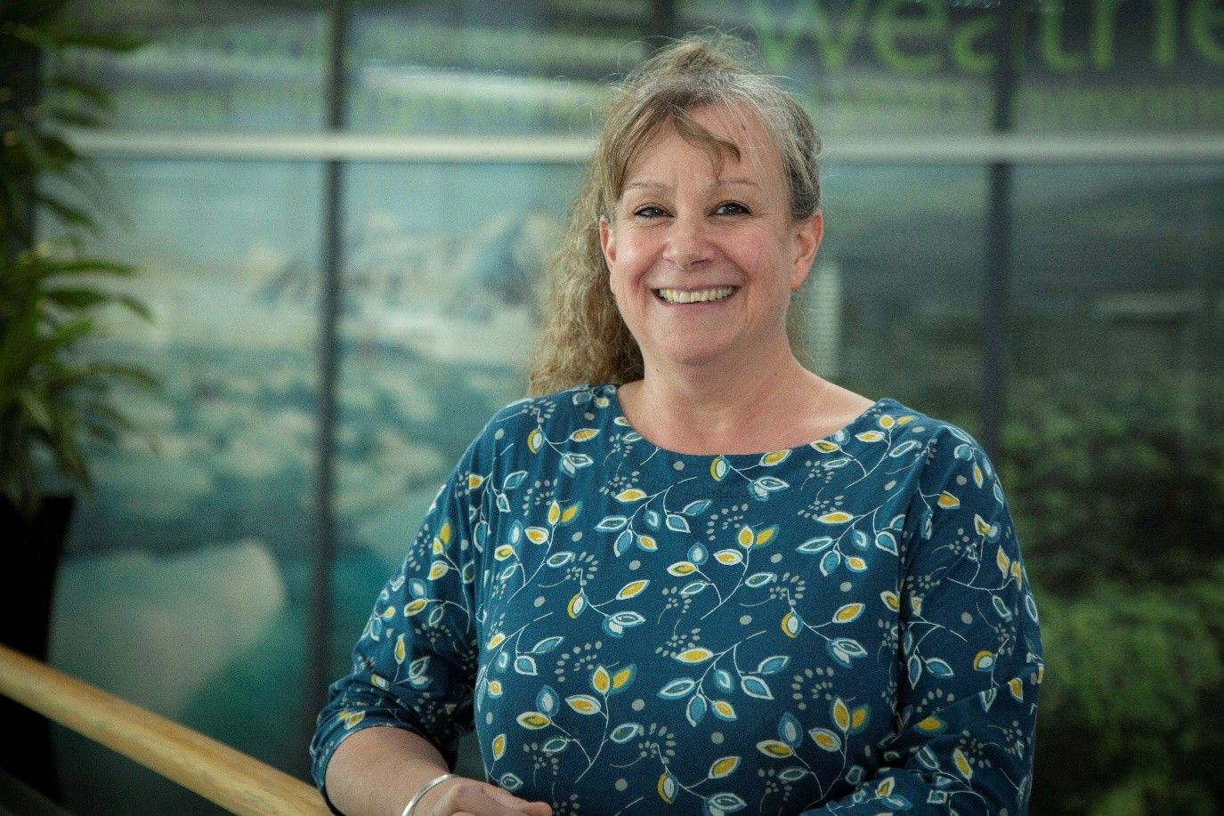 A corporate headshot of Elizabeth Harris, Met Office Programmes Director.