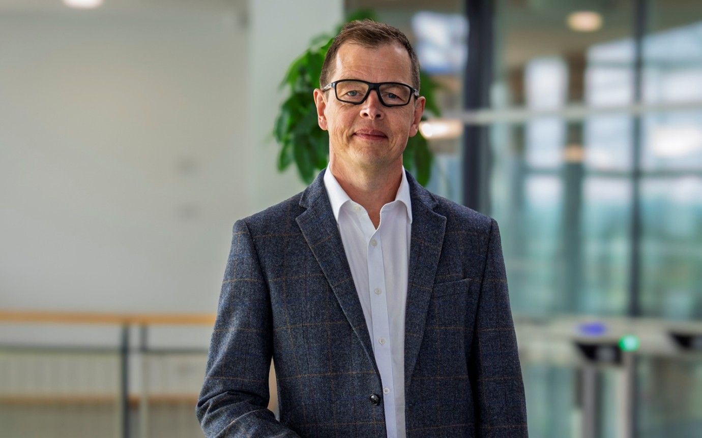 A corporate headshot of Mat Dagnall, Met Office Director of National Capability