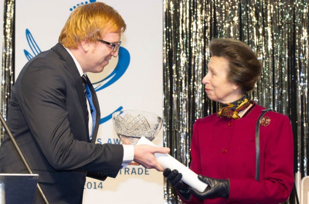 Princess Anne with CMB's Andrew Truelove