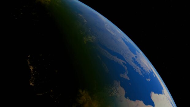 The Earth taken from space