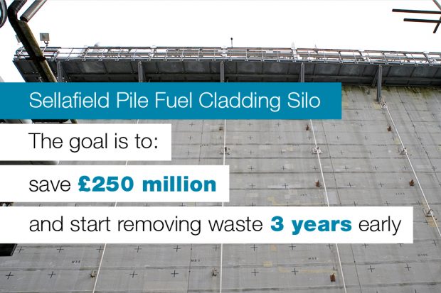 Retrieving waste from The PFCS is a key priority