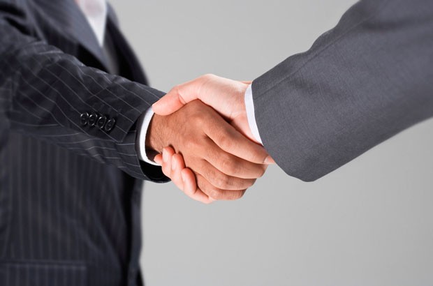 Image of a handshake.