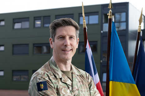 UK takes command of multinational force for Ukraine