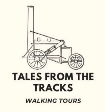 Logo for Tales form the Tracks walking tours