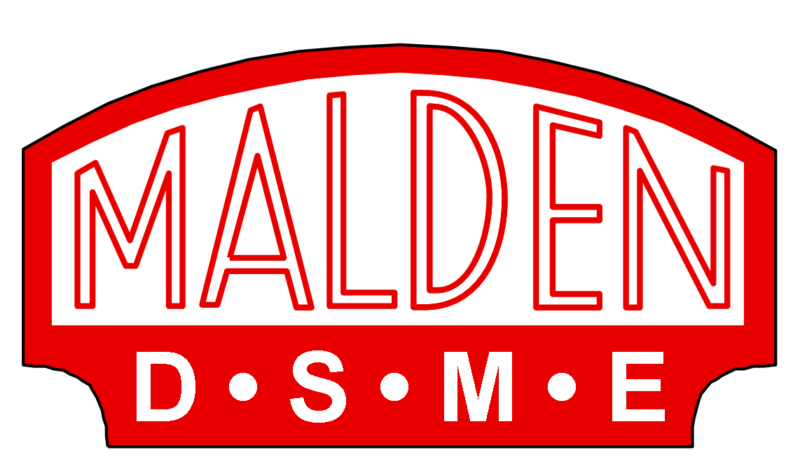 Logo for Malden and District Society of Model Engineers Ltd