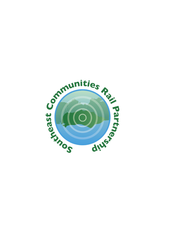 Logo for Southeast Communities Rail Partnership