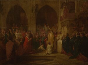 N00315 &copy; Tate Images | Sketch for 'The Installation of the Order of the Garter'