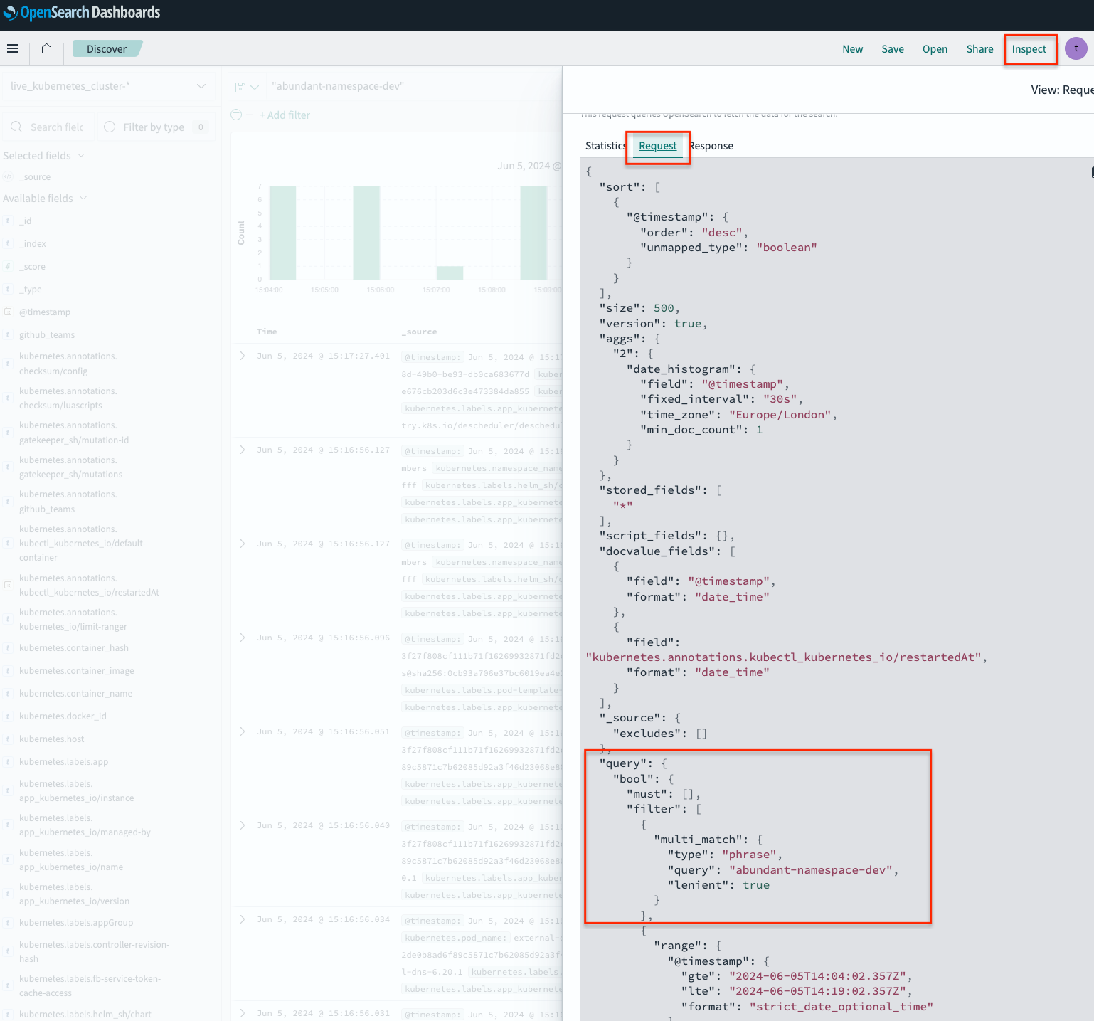See OpenSearch Alert query