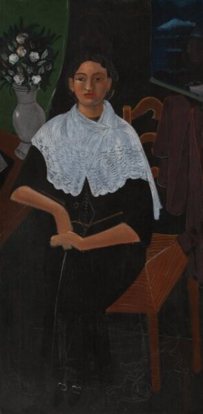T03368 &copy; Tate Images | Madame Derain in a White Shawl