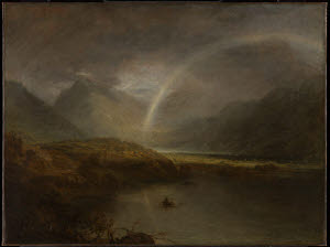 N00460 &copy; Tate Images | Buttermere Lake, with Part of Cromackwater, Cumberland, a Shower