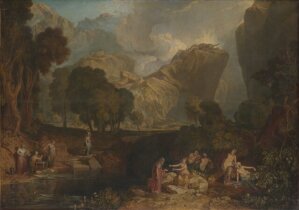 N00477 &copy; Tate Images | The Goddess of Discord Choosing the Apple of Contention in the Garden of the Hesperides