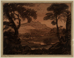 N01359 &copy; Tate Images | Landscape with Fir Trees