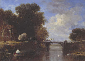 N00343 &copy; Tate Images | Wooden Bridge