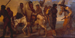 T00248 &copy; Tate Images | Hudibras and Ralph Taken Prisoner