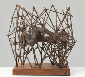 N06165 &copy; Tate Images | The Unknown Political Prisoner: Figure within Barbed Wire
