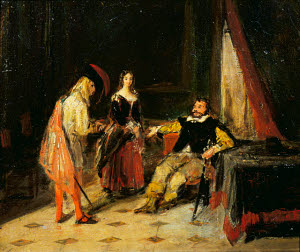 N01805 &copy; Tate Images | Sketch for 'Twelfth Night', Act I, Scene 3