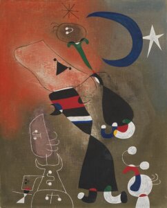 N06007 &copy; Tate Images | Women and Bird in the Moonlight