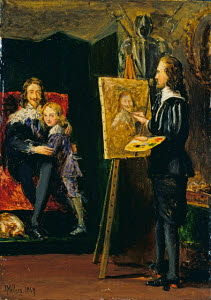 N01808 &copy; Tate Images | Charles I and his Son in the Studio of Van Dyck