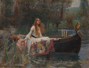N01543 &copy; Tate Images | The Lady of Shalott