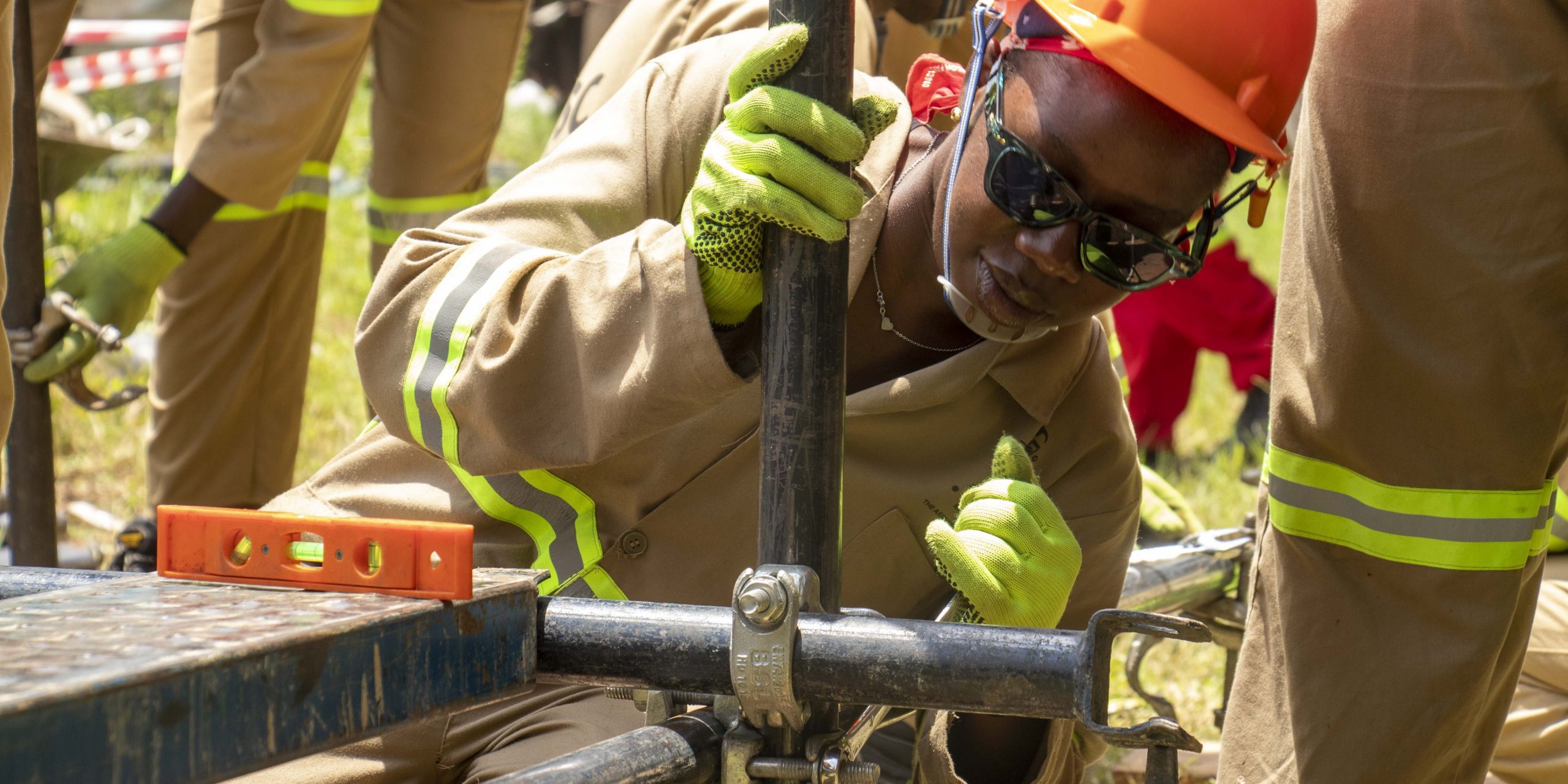 Learners On An ECITB Certified Course In Uganda