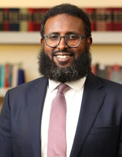 A man smiling at the camera