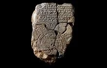 Map of the World, Mesopotamia, 700-500 BC.