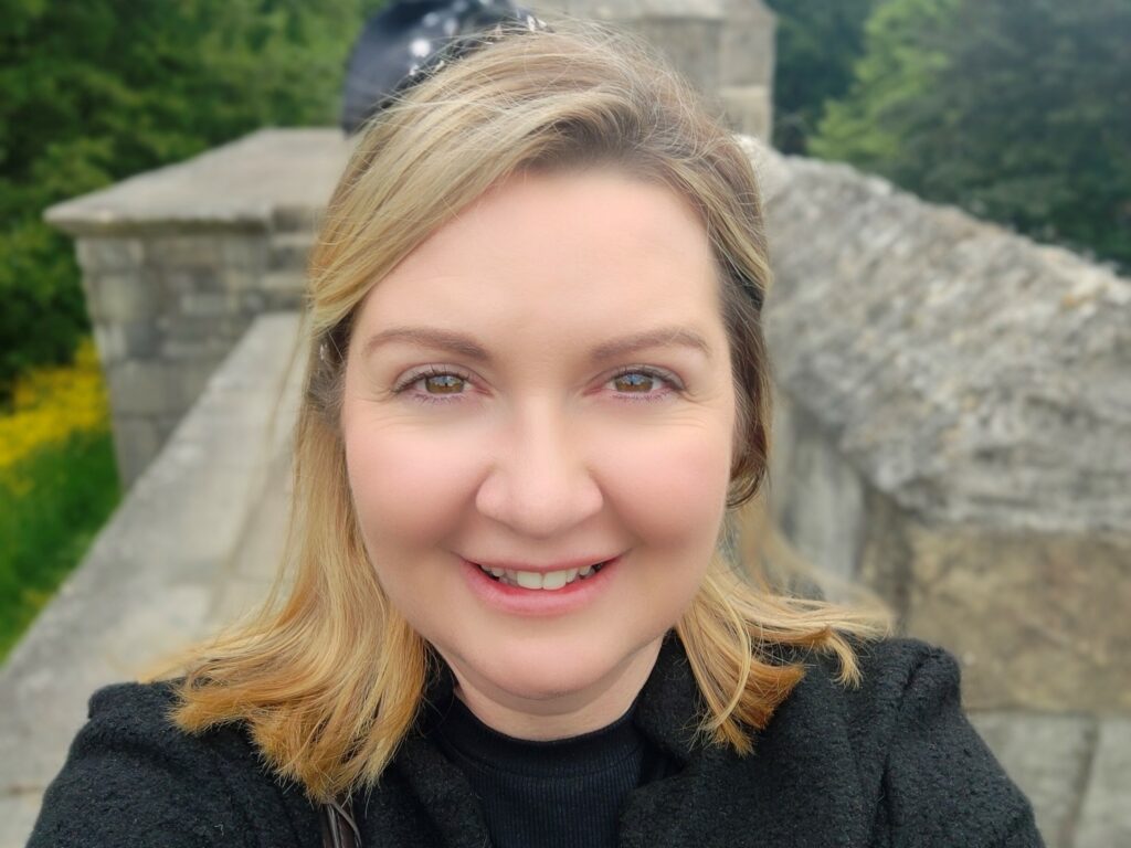 Carol Vaughan smiling
