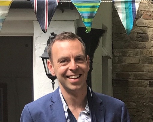 Kian smiling at camera