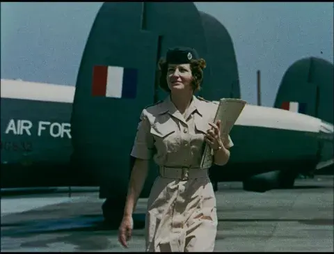 © IWM (film still from COI 306) A Matter of Choice, exploring the variety and responsibility of life in the WRAF