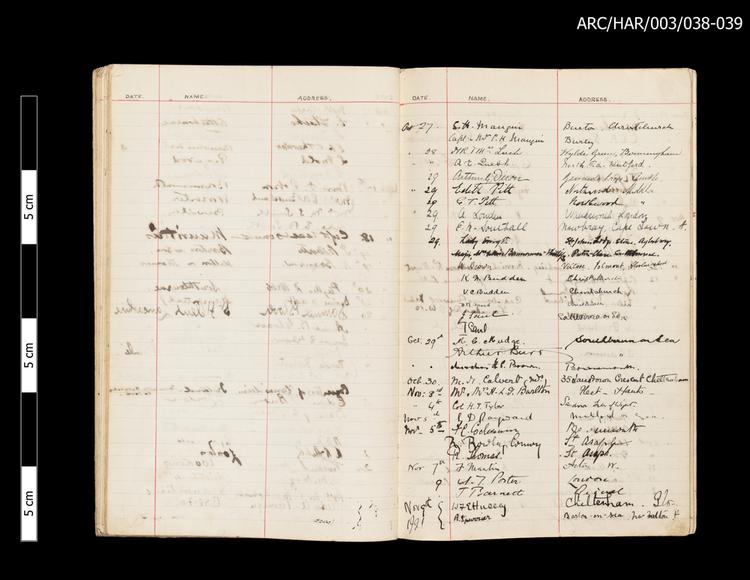 Image of Hart Museum Visitor Books
