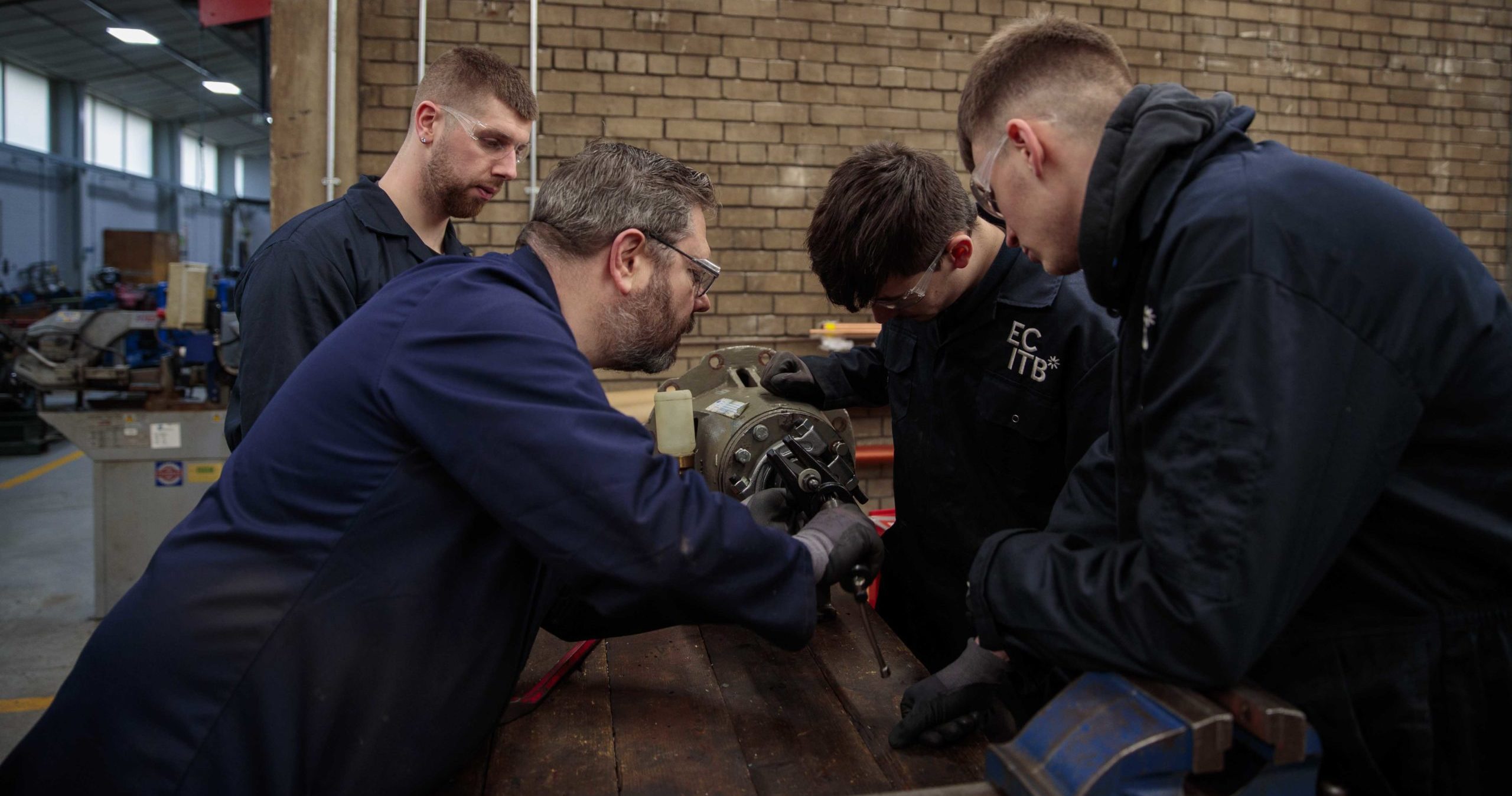 Wind Turbine Technician scholars learn their trade at NESCol.